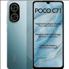  - Celulares    Cod. Poco c71 blue 4gb ram 128gb rom